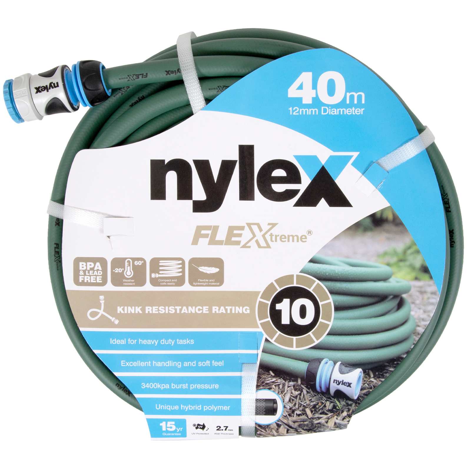 Flextreme Hose 12mm X 40m Nylex