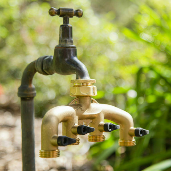 Brass Four Way Manifold - Image 3