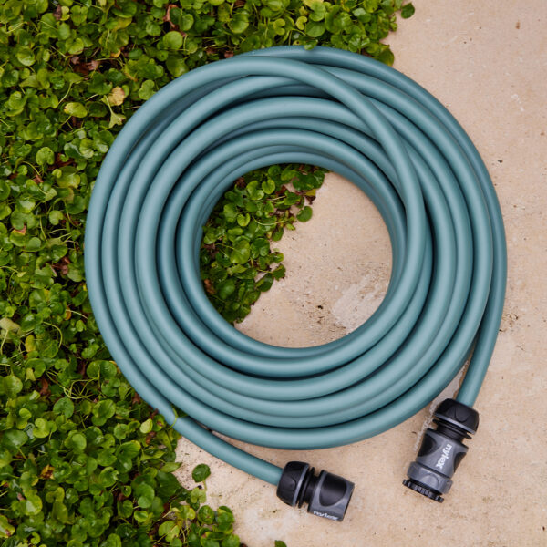 Recycled Garden Hose 20m - Oil Blue - Image 3