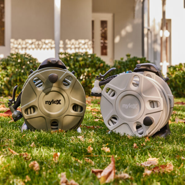 Wall Mount Hose Reel Set 20m - Grey - Image 5