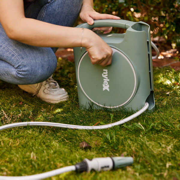 Compact Hose Reel 10m - Wattle Green - Image 2